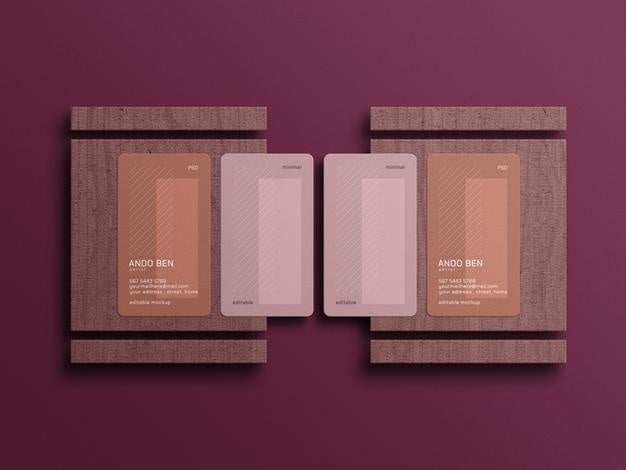 Free Business Card Mockup Psd