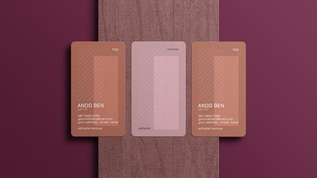 Free Business Card Mockup Psd