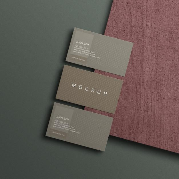 Free Business Card Mockup Psd