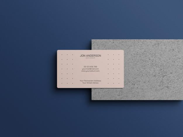 Free Business Card Mockup Psd