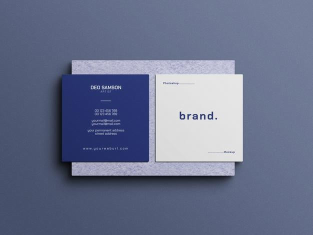 Free Business Card Mockup Psd