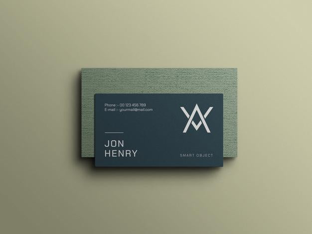 Free Business Card Mockup Psd