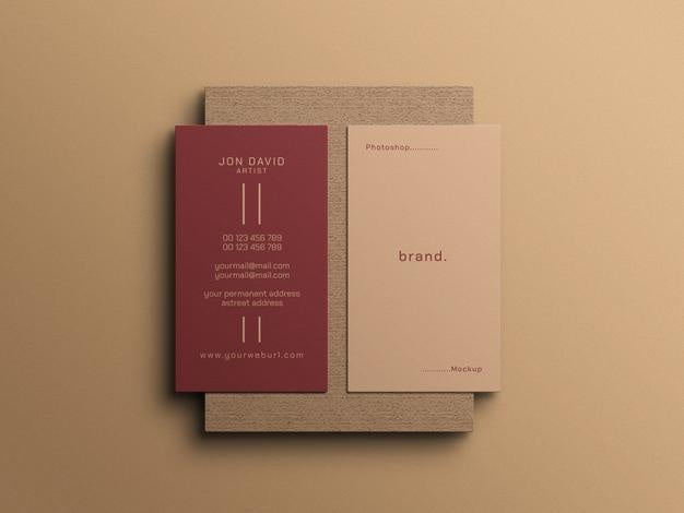 Free Business Card Mockup Psd