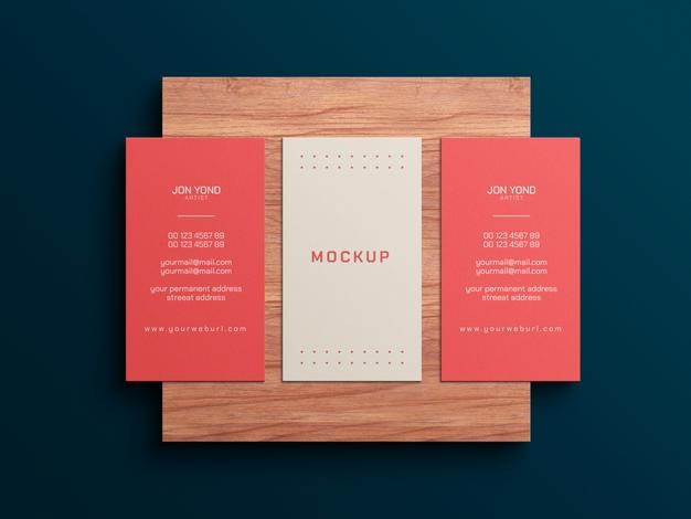 Free Business Card Mockup Psd