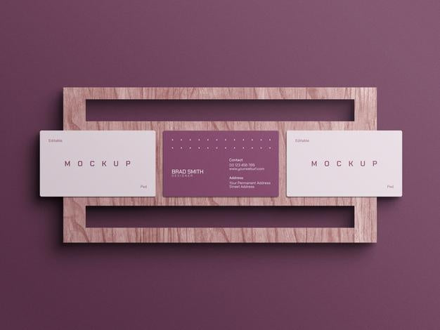 Free Business Card Mockup Psd