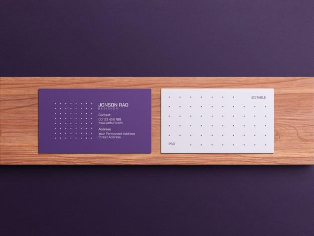 Free Business Card Mockup Psd