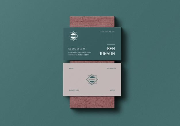 Free Business Card Mockup Psd