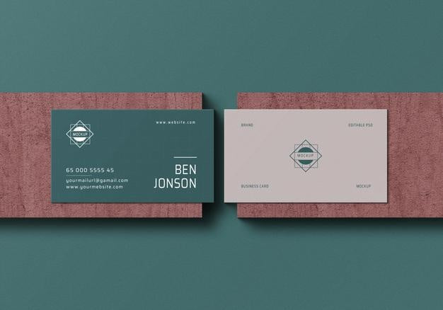 Free Business Card Mockup Psd