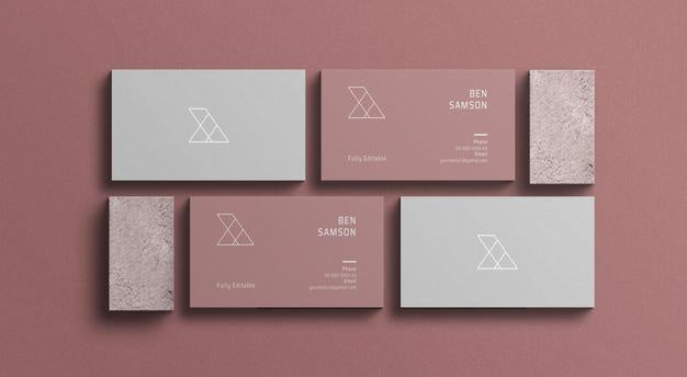 Free Business Card Mockup Psd