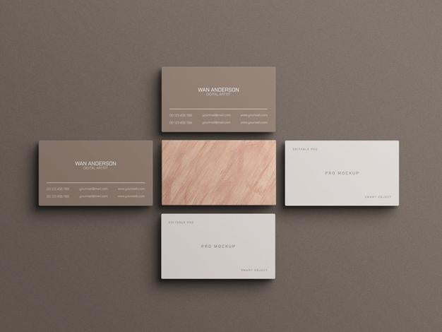 Free Business Card Mockup Psd