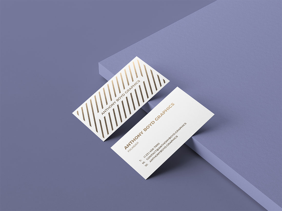 Free Business Card Mockup Vol.2