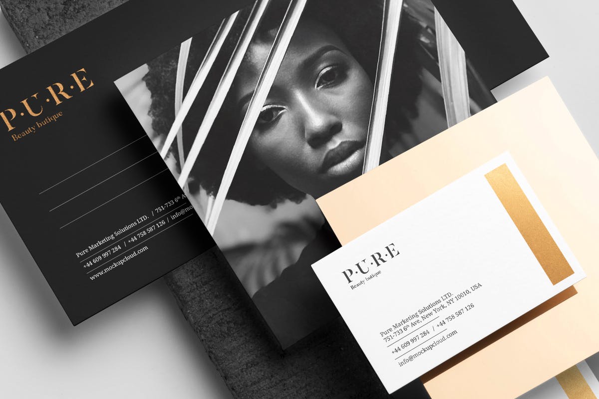 Free Business Card Mockup Vol. 4