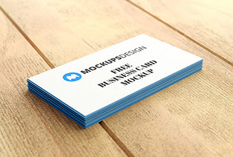 Free Business Card Mockup