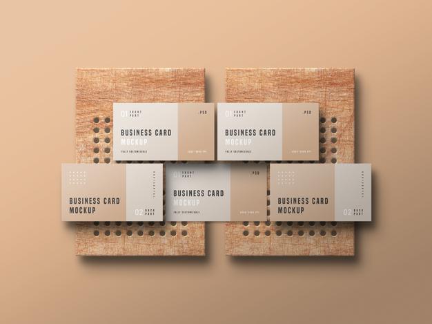 Free Business Card Set Mockup Psd