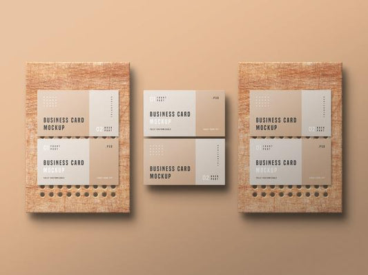 Free Business Card Set Mockup Psd