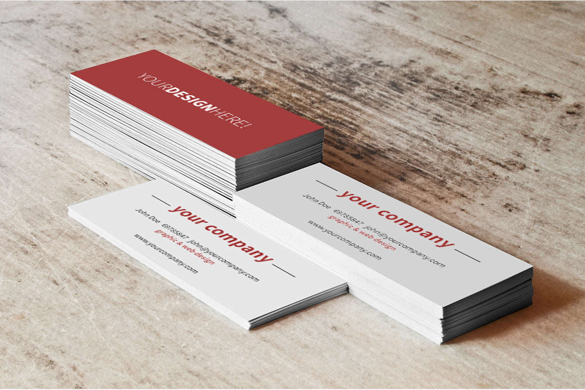 Free Business Card Stack Mockup