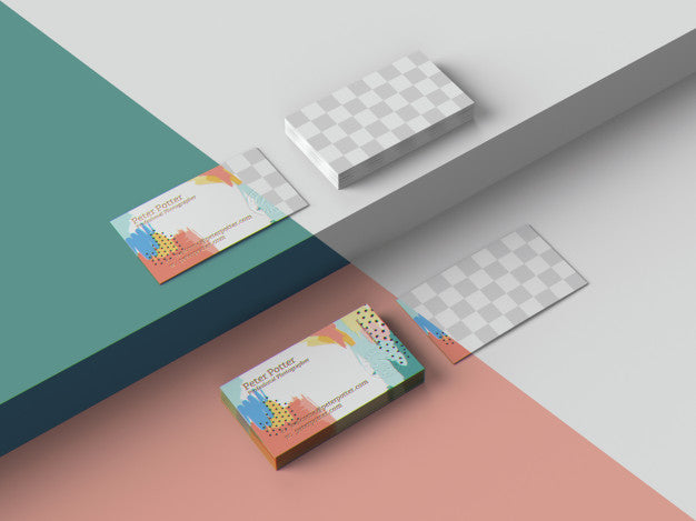 Free Business Cards Mockup Psd