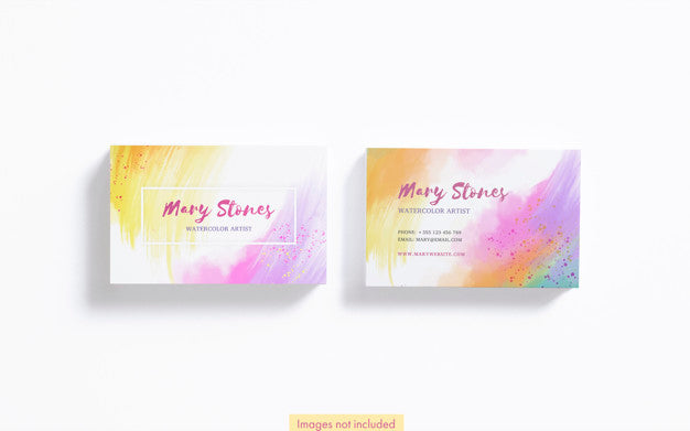 Free Business Cards Mockup Psd