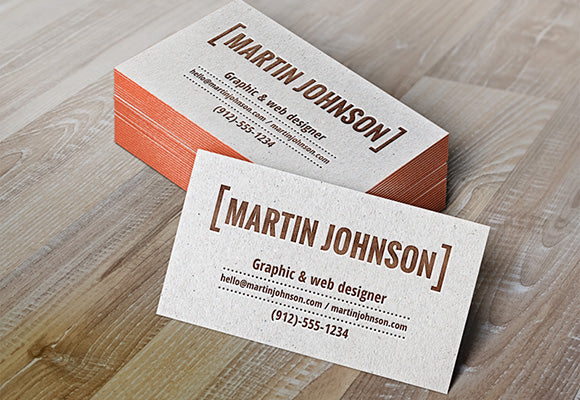 Free Business Cards Mockup