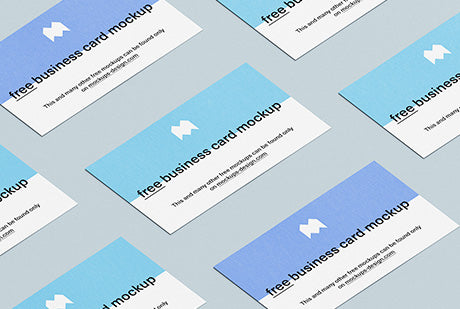 Free Business Cards Mockup