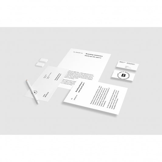 Free Business Stationery Mock Up Psd