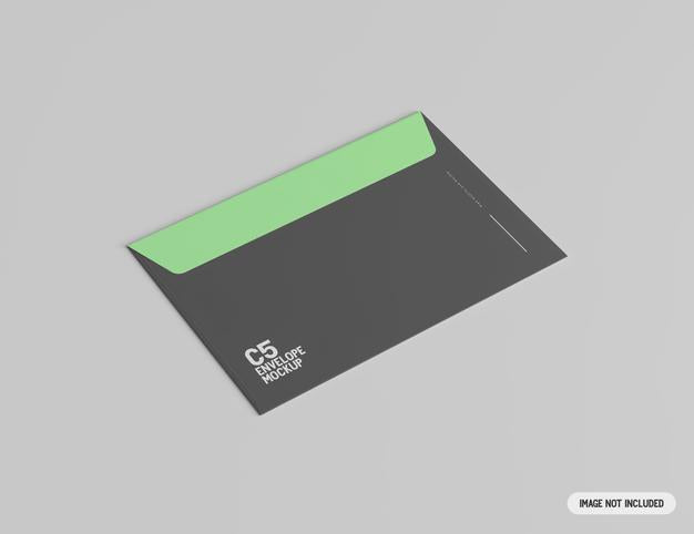 Free C5 Envelope Mockup Psd