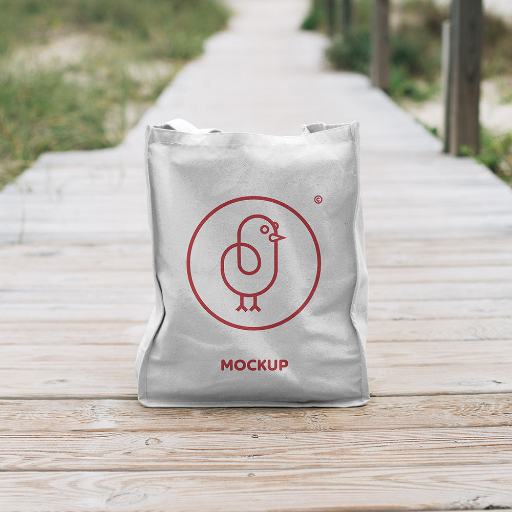 Free Canvas Bag Mockup