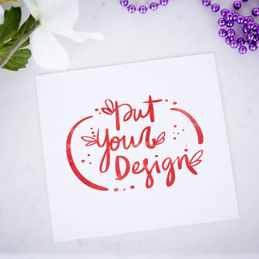 Free Card Template Design Psd