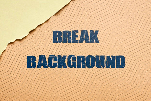 Free Cardboard With Break Background Psd