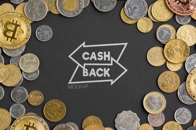 Free Cashback Concept Mock-Up Psd