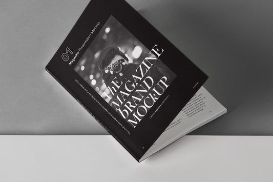 Free Catalog Psd Magazine Mockup