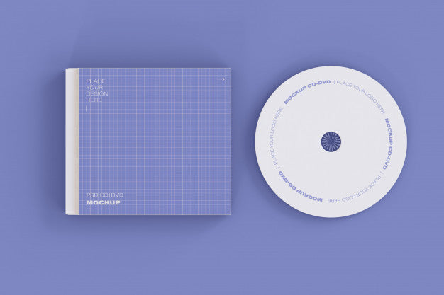 Free Cd And Case Mockup Psd