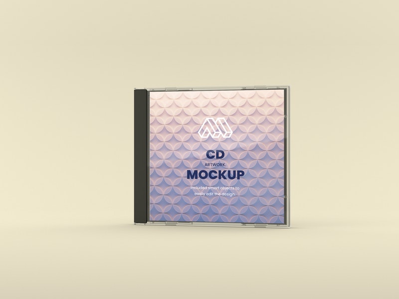 Free Cd Artwork Psd Mockup