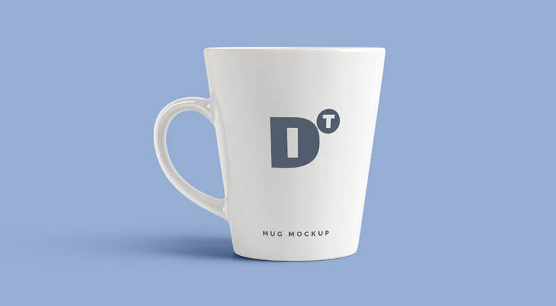 Free Ceramic Coffee Mug Mockup Psd