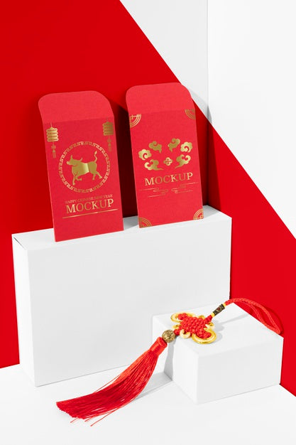 Free Chinese New Year Assortment Psd