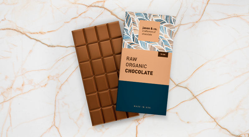 Free Chocolate Bar Packaging Mockup Psd