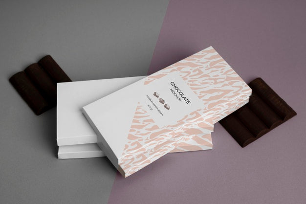 Free Chocolate Packaging Mockup Psd