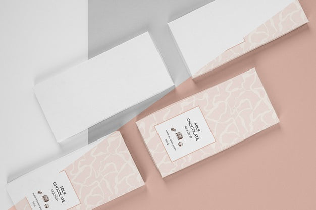 Free Chocolate Packaging Mockup Psd