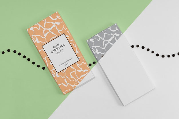 Free Chocolate Packaging Mockup Psd