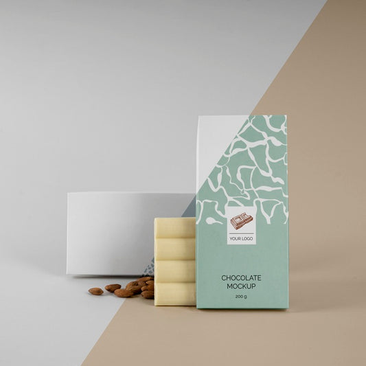 Free Chocolate Packaging Mockup Psd