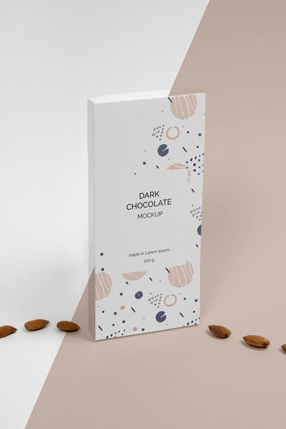 Free Chocolate Packaging Mockup Psd