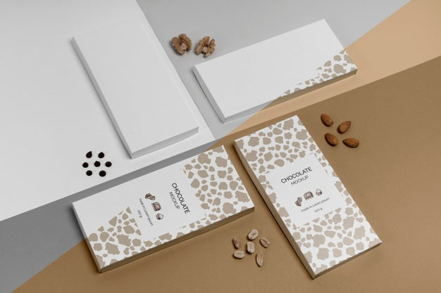 Free Chocolate Packaging Mockup Psd