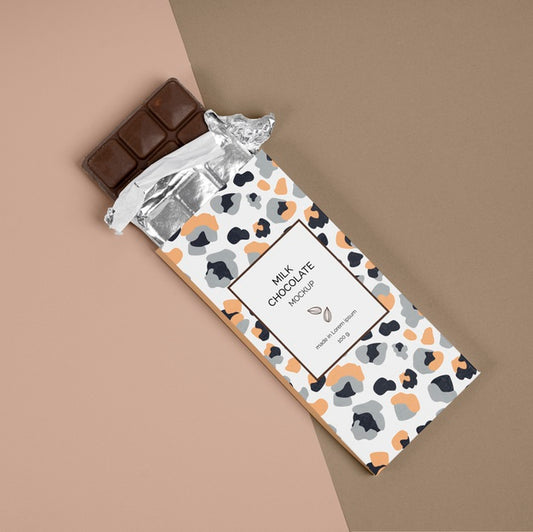 Free Chocolate Packaging Mockup Psd