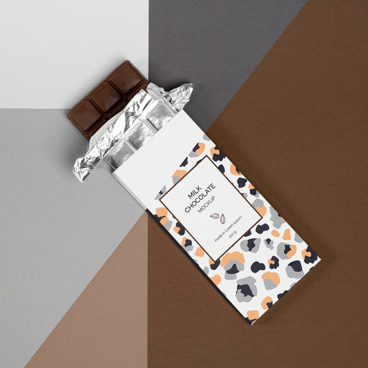 Free Chocolate Packaging Mockup Psd