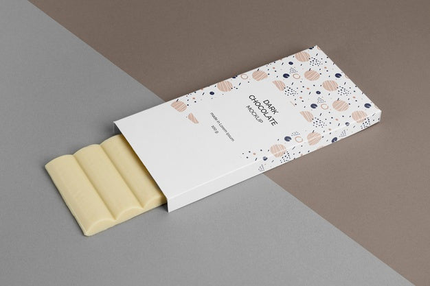 Free Chocolate Packaging Mockup Psd