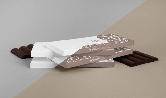 Free Chocolate Packaging Mockup Psd