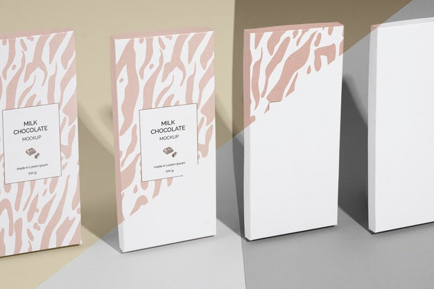 Free Chocolate Packaging Mockup Psd