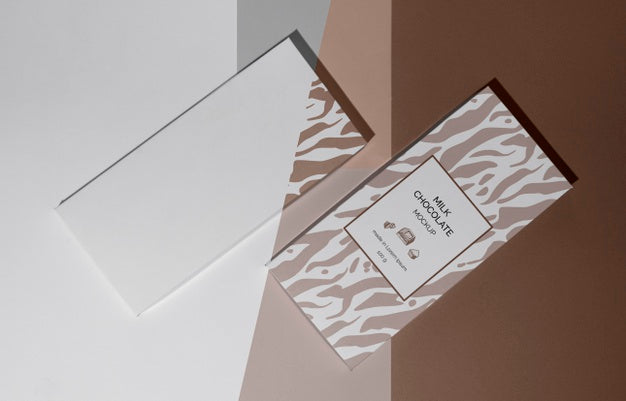 Free Chocolate Packaging Mockup Psd