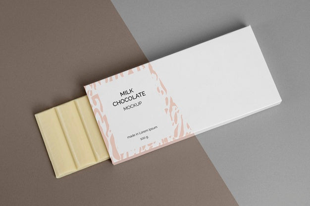 Free Chocolate Packaging Mockup Psd