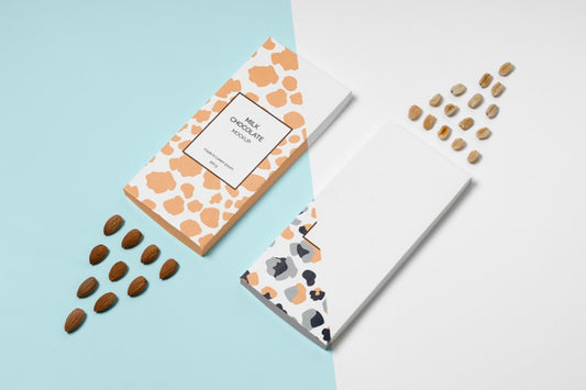 Free Chocolate Packaging Mockup Psd